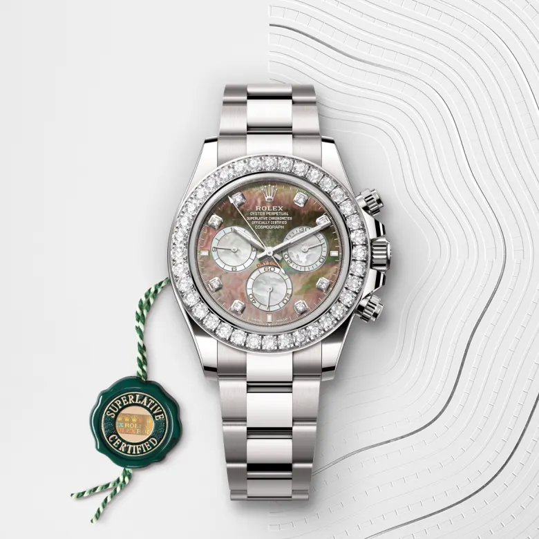 Rolex Cosmograph Daytona in 18 ct white gold, M126579RBR-0001 - Pendulum