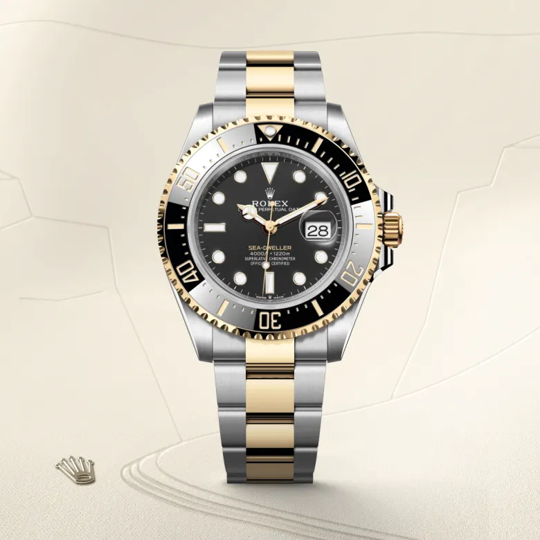 Rolex Sea-Dweller in Yellow Rolesor - การผสมผสานระหว่าง Oystersteel และทองคำ, M126603-0001 - Pendulum