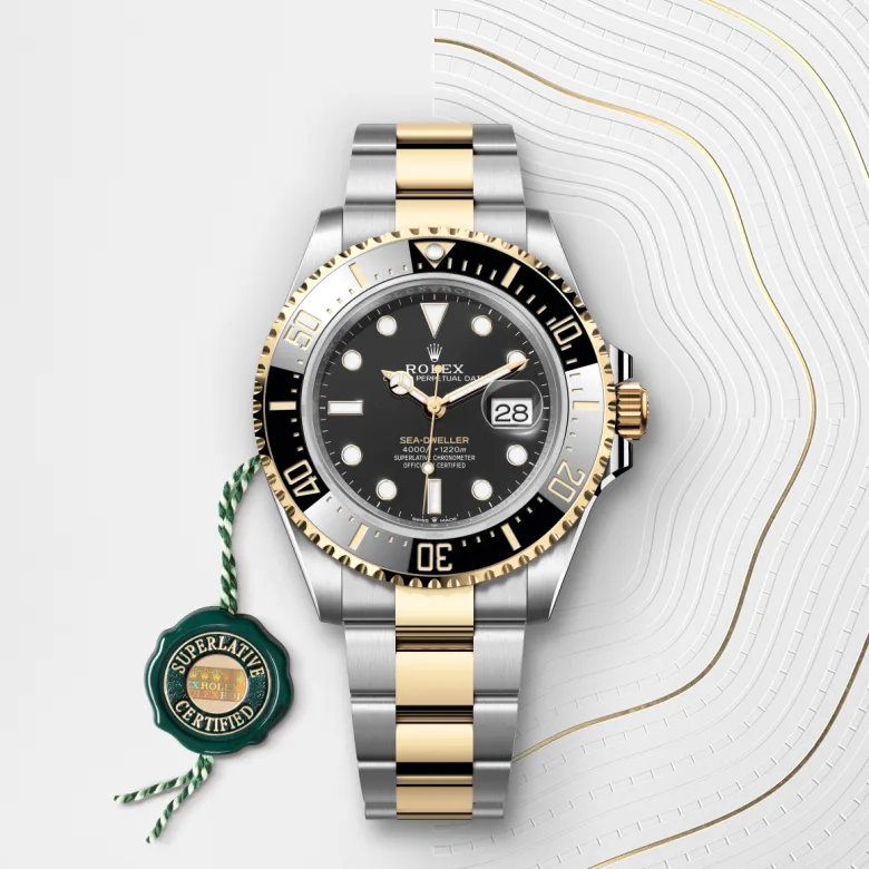 Rolex Sea-Dweller in Yellow Rolesor - การผสมผสานระหว่าง Oystersteel และทองคำ, M126603-0001 - Pendulum