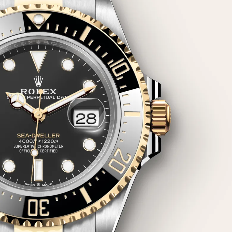 Rolex Sea-Dweller in Yellow Rolesor - การผสมผสานระหว่าง Oystersteel และทองคำ, M126603-0001 - Pendulum