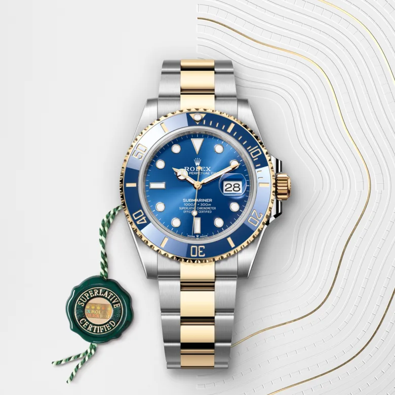 Rolex Submariner in Yellow Rolesor - การผสมผสานระหว่าง Oystersteel และทองคำ, M126613LB-0002 - Pendulum