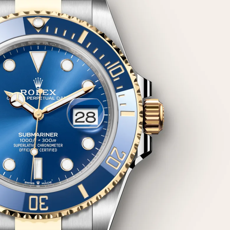 Rolex Submariner in Yellow Rolesor - การผสมผสานระหว่าง Oystersteel และทองคำ, M126613LB-0002 - Pendulum