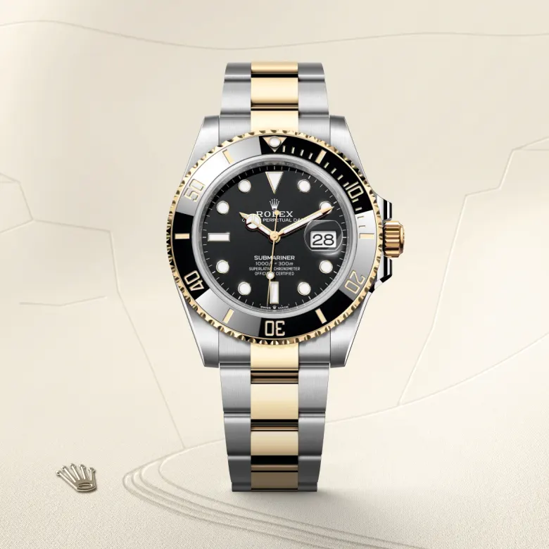 Rolex Submariner in Yellow Rolesor - combination of Oystersteel and yellow gold, M126613LN-0002 - Pendulum
