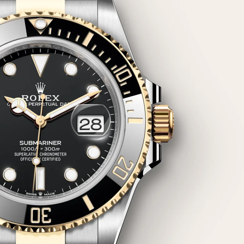 Rolex Submariner in Yellow Rolesor - combination of Oystersteel and yellow gold, M126613LN-0002 - Pendulum