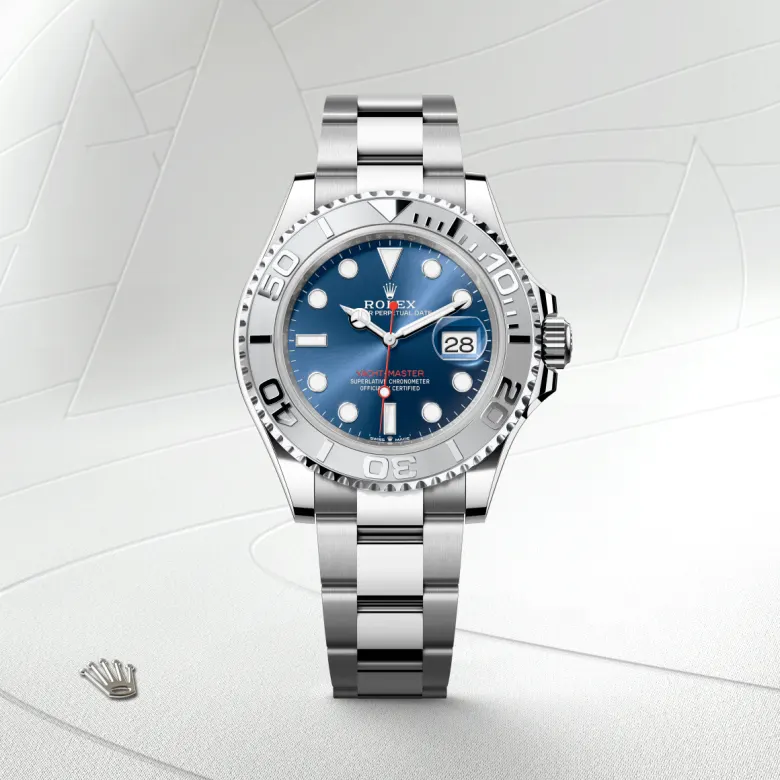 Rolex Yacht-Master in Rolesium - การผสมผสานระหว่าง Oystersteel และแพลทินัม, M126622-0002 - Pendulum