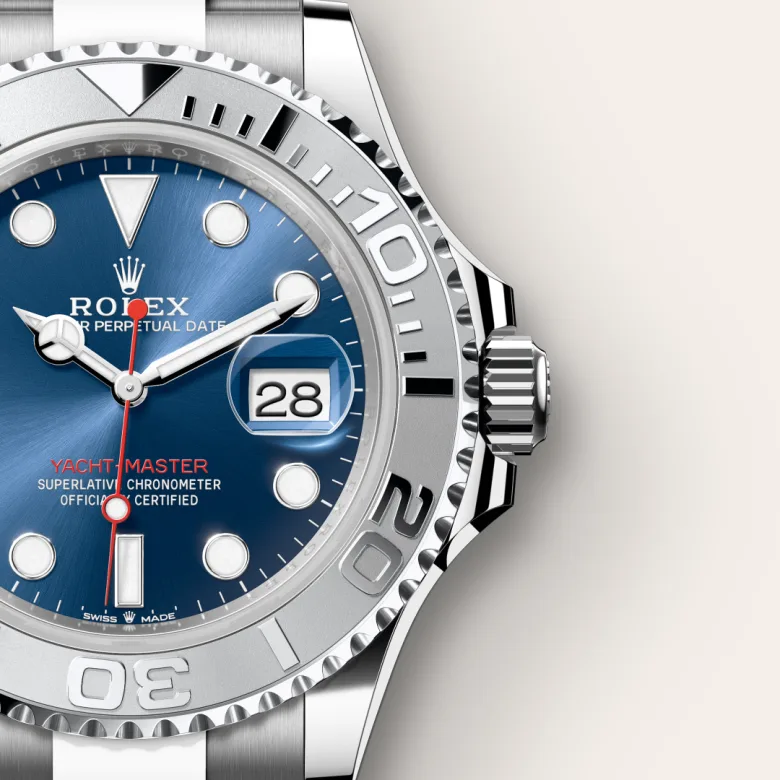 Rolex Yacht-Master in Rolesium - การผสมผสานระหว่าง Oystersteel และแพลทินัม, M126622-0002 - Pendulum