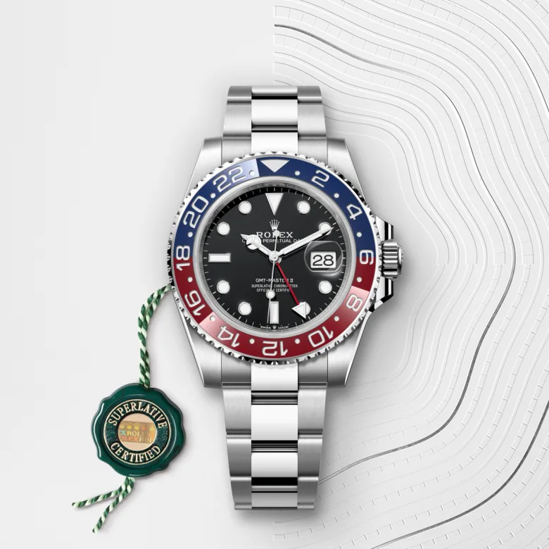 Rolex GMT-Master II in Oystersteel, M126710BLRO-0002 - Pendulum
