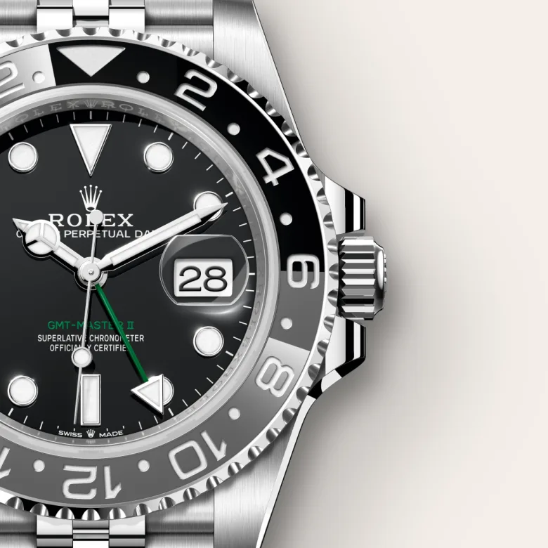 Rolex GMT-Master II in Oystersteel, M126710GRNR-0003 - Pendulum