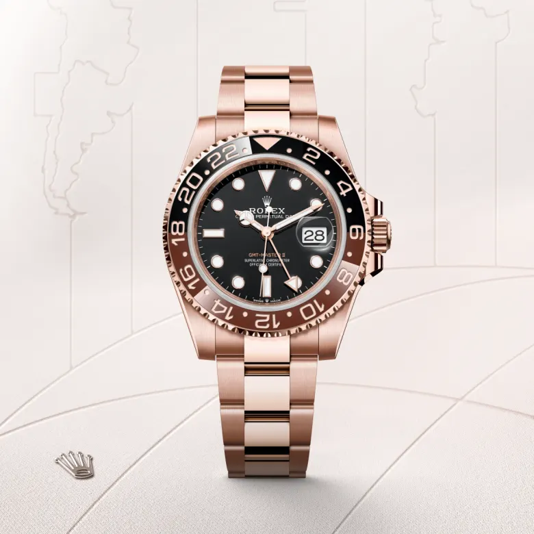 Rolex GMT-Master II in Everose gold 18 กะรัต, M126715CHNR-0001 - Pendulum