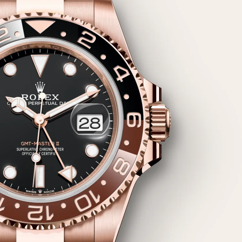 Rolex GMT-Master II in Everose gold 18 กะรัต, M126715CHNR-0001 - Pendulum