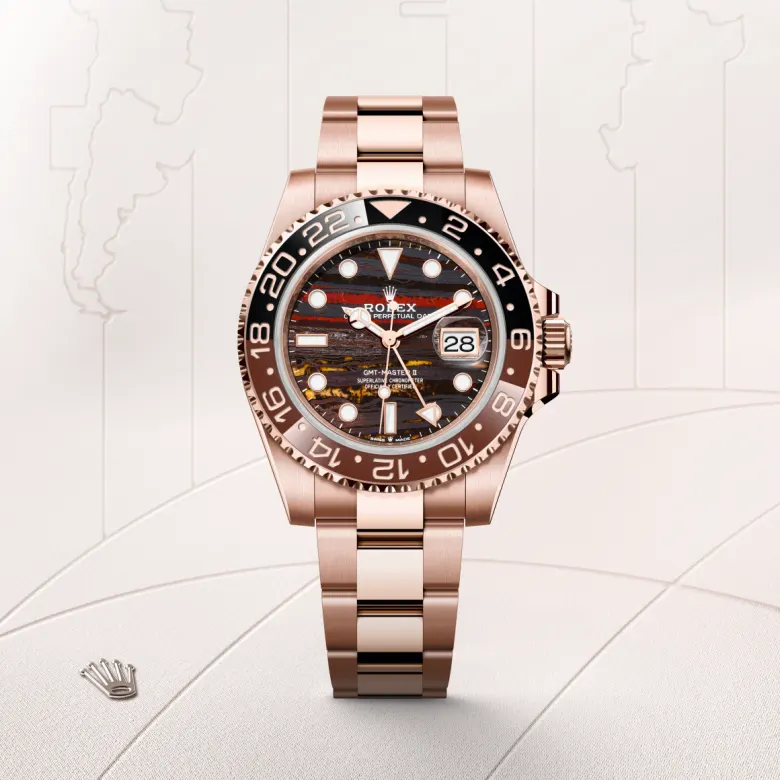 Rolex GMT-Master II in 18 ct Everose gold, M126715CHNR-0002 - Pendulum