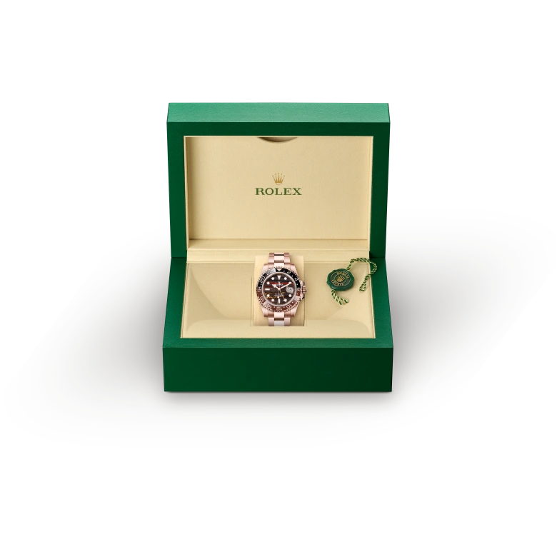 Rolex GMT-Master II in 18 ct Everose gold, M126715CHNR-0002 - Pendulum