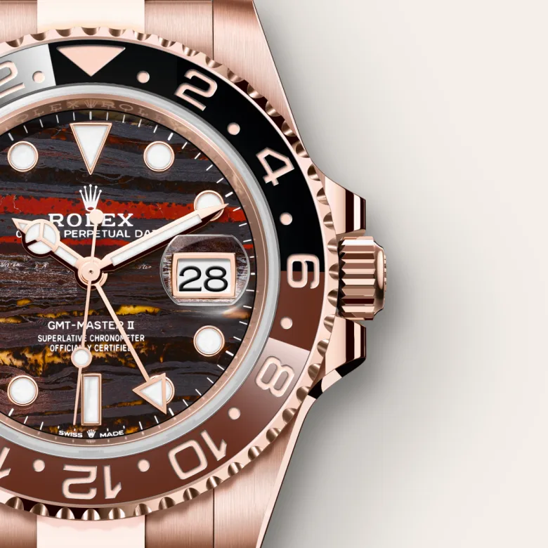 Rolex GMT-Master II in 18 ct Everose gold, M126715CHNR-0002 - Pendulum