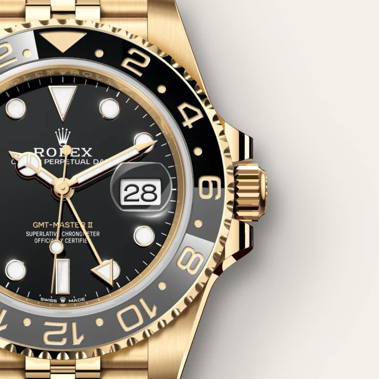 Rolex GMT-Master II in 18 ct yellow gold, M126718GRNR-0001 - Pendulum