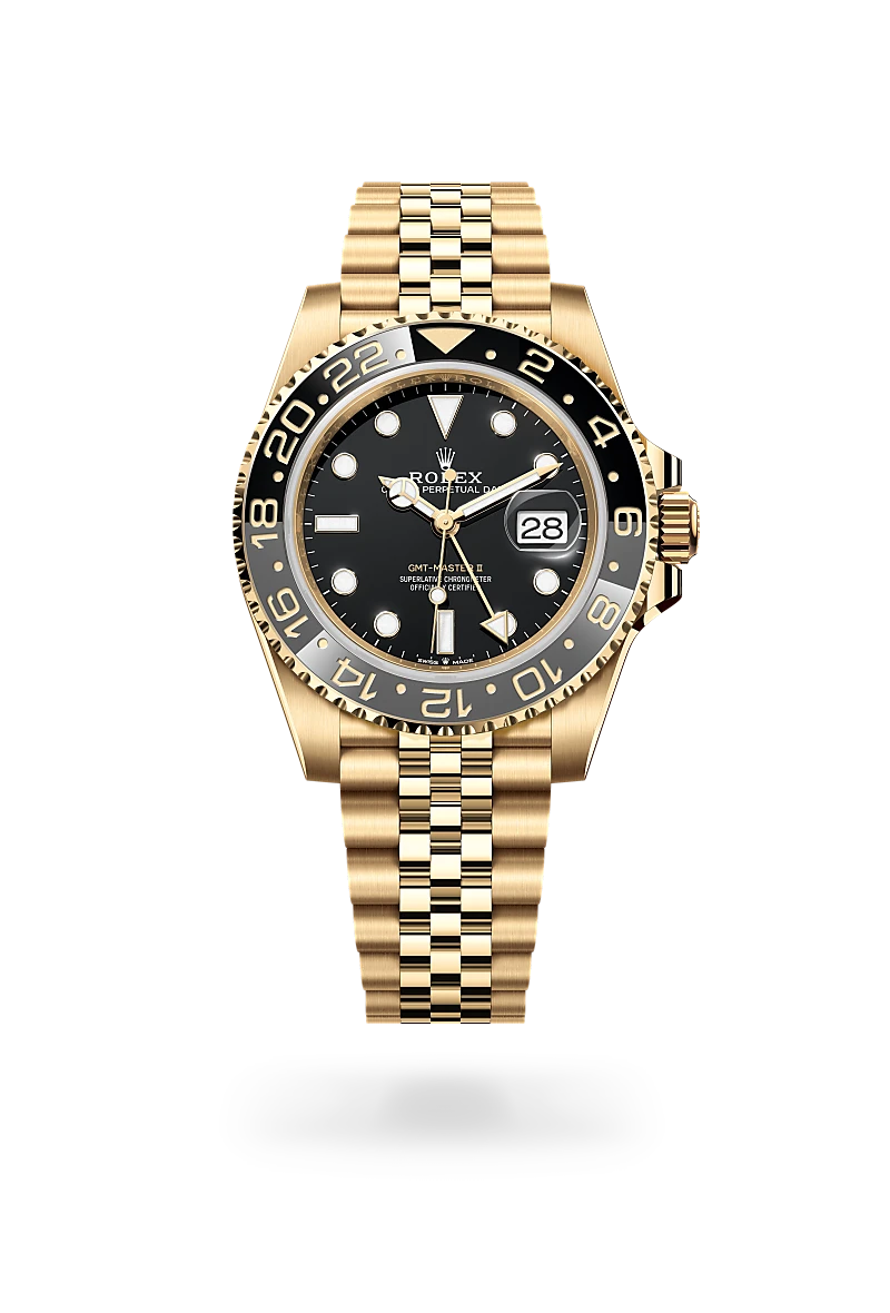Rolex GMT-Master II in 18 ct yellow gold, M126718GRNR-0001 - Pendulum