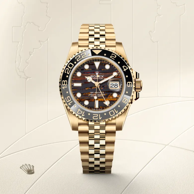 Rolex GMT-Master II in 18 ct yellow gold, M126718GRNR-0002 - Pendulum