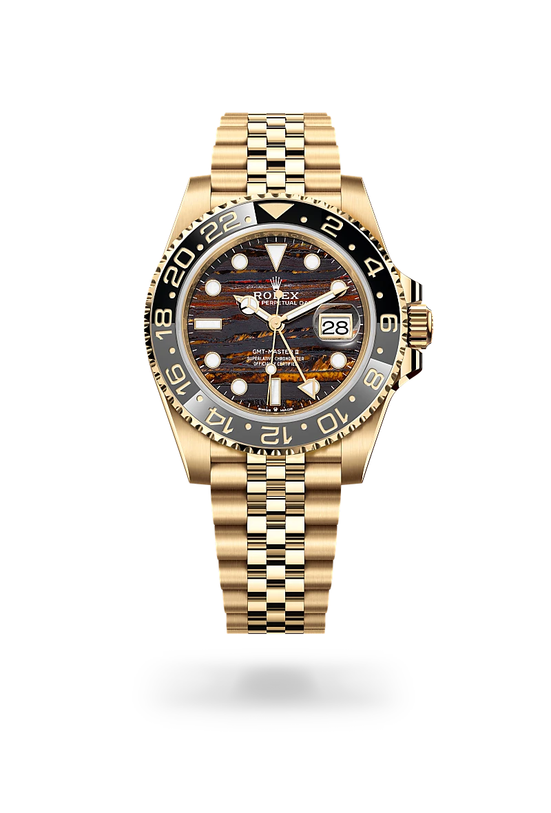 Rolex GMT-Master II in 18 ct yellow gold, M126718GRNR-0002 - Pendulum