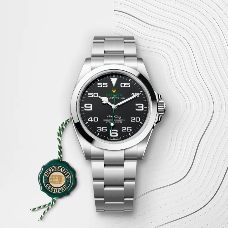 Rolex Air-King in Oystersteel, M126900-0001 - Pendulum