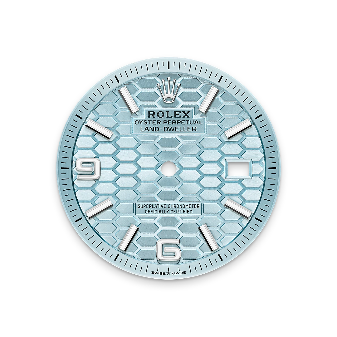 Rolex Land-Dweller in แพลทินัม, M127236-0001 - Pendulum Rolex Land-Dweller in แพลทินัม, M127236-0001 - Pendulum