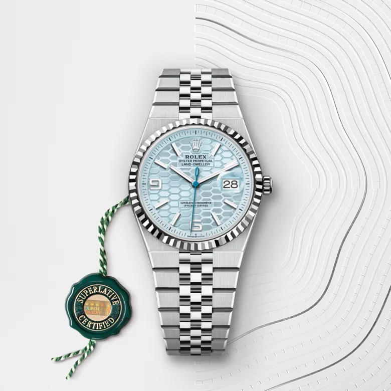 Rolex Land-Dweller in แพลทินัม, M127236-0001 - Pendulum