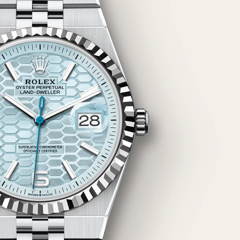 Rolex Land-Dweller in แพลทินัม, M127236-0001 - Pendulum