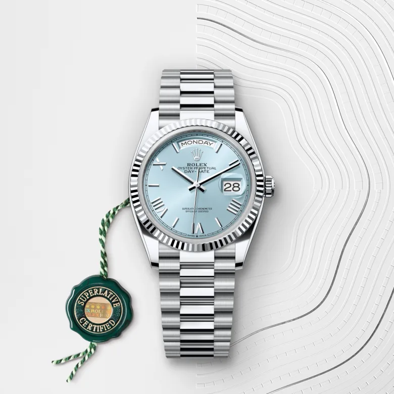 Rolex Day-Date in แพลทินัม, M128236-0018 - Pendulum