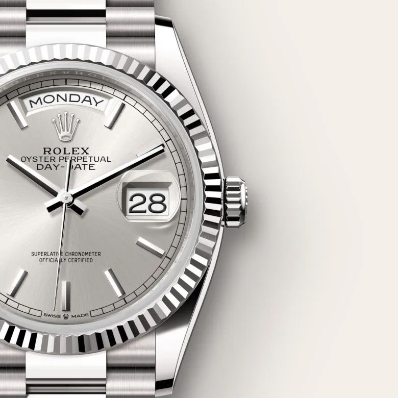 Rolex Day-Date in ทองคำขาว 18 กะรัต, M128239-0005 - Pendulum