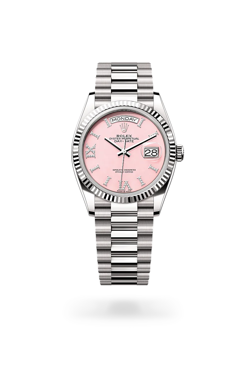 Rolex Day-Date in ทองคำขาว 18 กะรัต, M128239-0021 - Pendulum