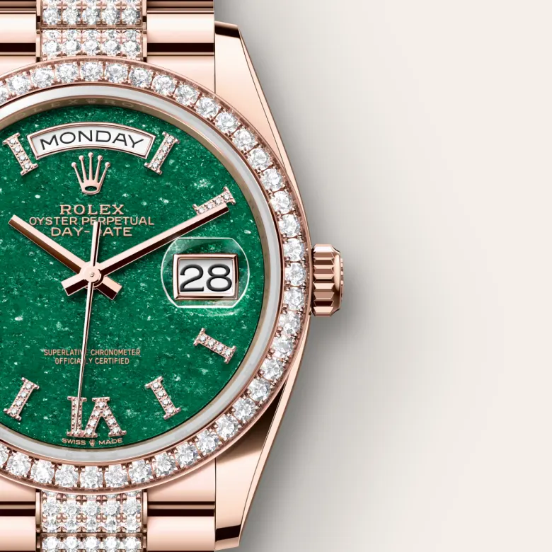 Rolex Day-Date in Everose gold 18 กะรัต, M128345RBR-0069 - Pendulum