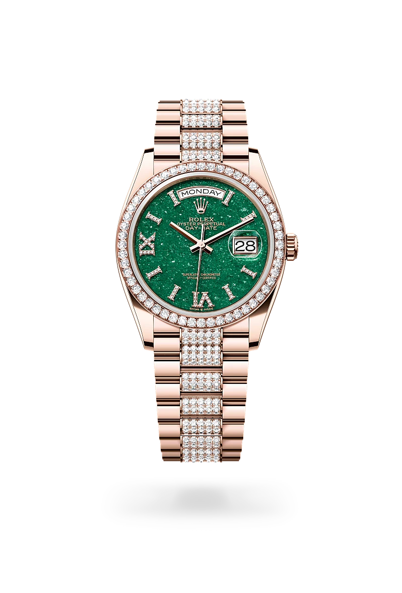 Rolex Day-Date in Everose gold 18 กะรัต, M128345RBR-0069 - Pendulum