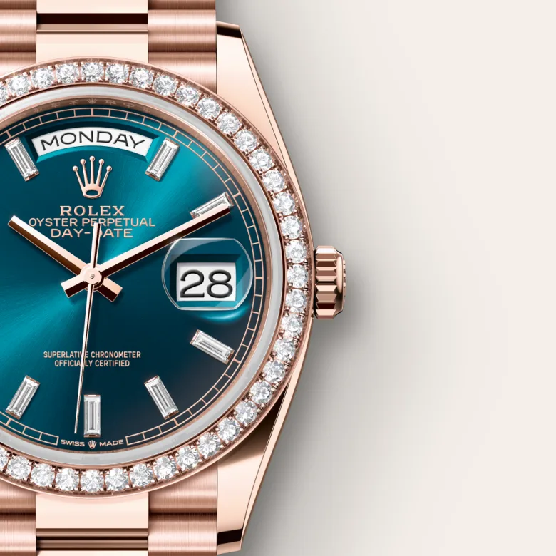 Rolex Day-Date in Everose gold 18 กะรัต, M128345RBR-0083 - Pendulum