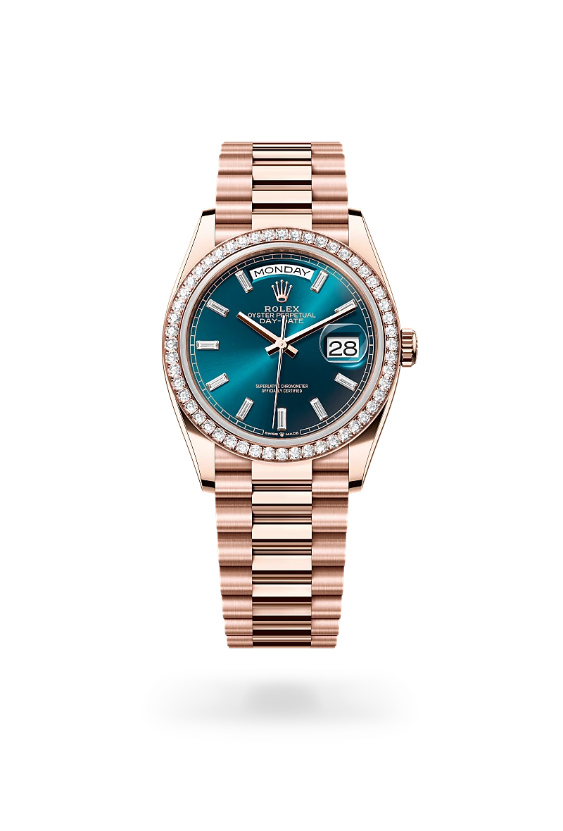 Rolex Day-Date in Everose gold 18 กะรัต, M128345RBR-0083 - Pendulum