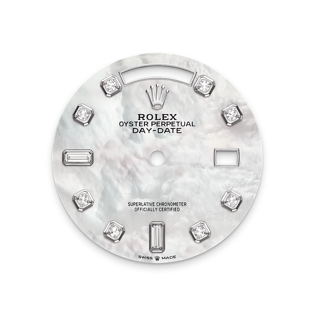 Rolex Day-Date in ทองคำขาว 18 กะรัต, M128399TBR-0003 - Pendulum