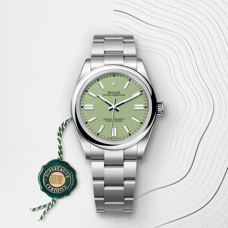 Rolex Oyster Perpetual in Oystersteel, M134300-0006 - Pendulum