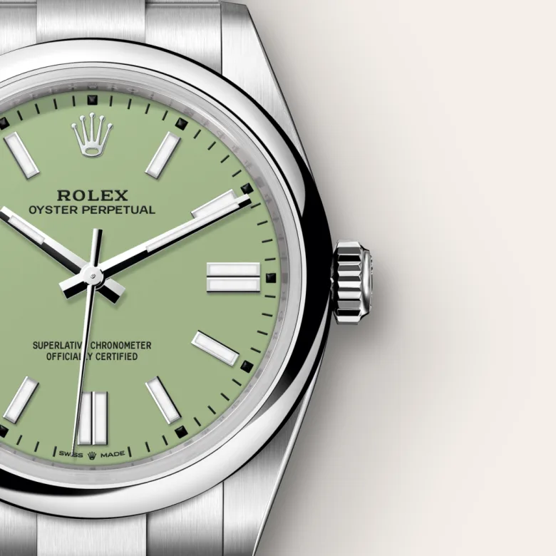 Rolex Oyster Perpetual in Oystersteel, M134300-0006 - Pendulum