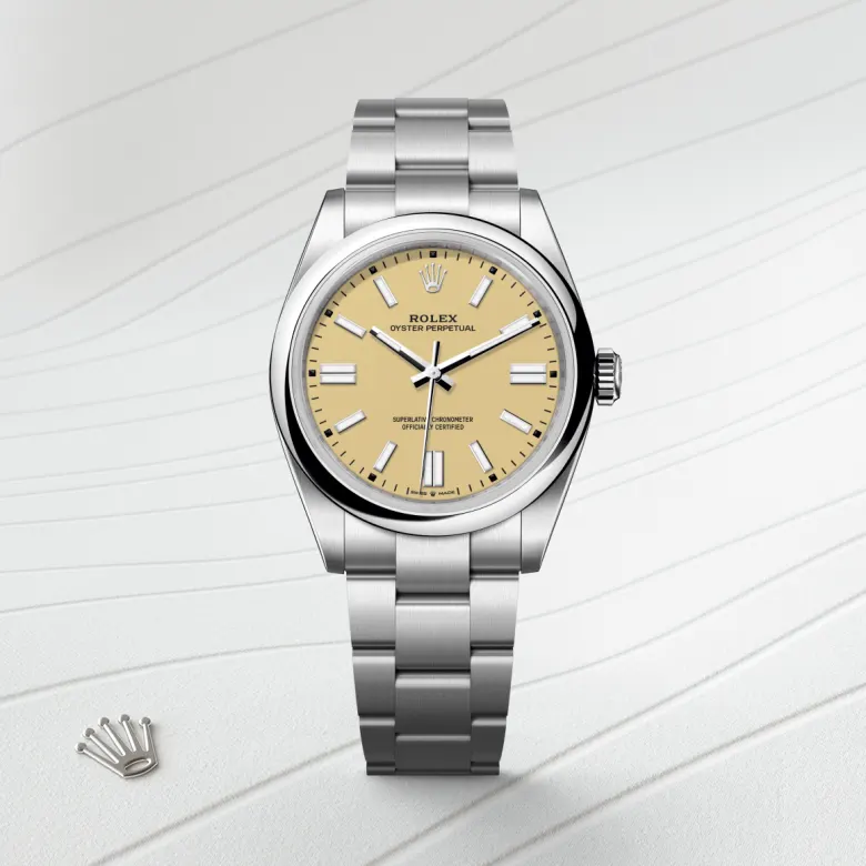 Rolex Oyster Perpetual in Oystersteel, M134300-0007 - Pendulum