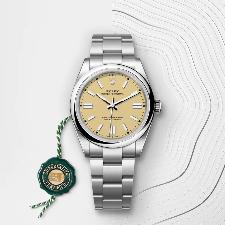 Rolex Oyster Perpetual in Oystersteel, M134300-0007 - Pendulum