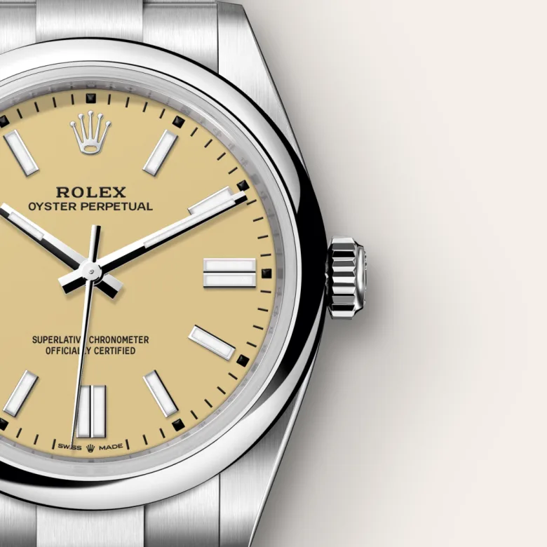 Rolex Oyster Perpetual in Oystersteel, M134300-0007 - Pendulum