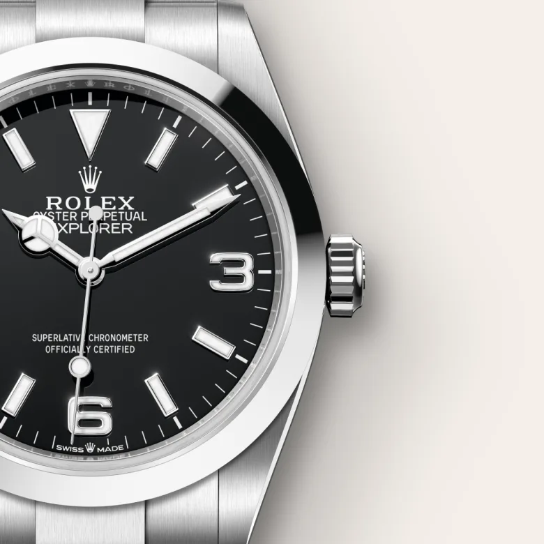 Rolex Explorer in Oystersteel, M224270-0001 - Pendulum