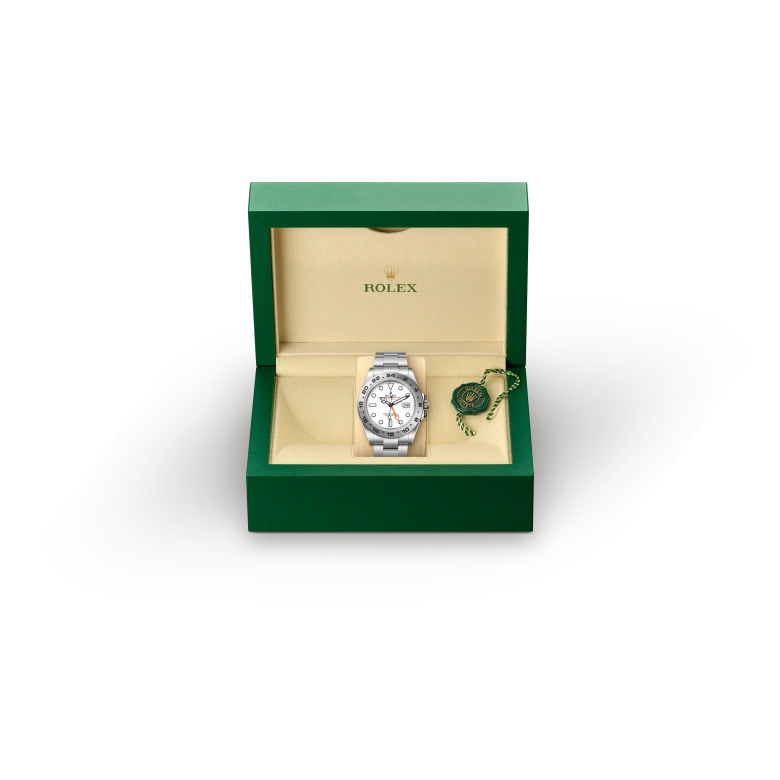 Rolex Explorer in Oystersteel, M226570-0001 - Pendulum