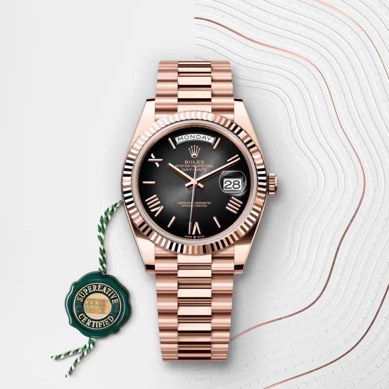 Rolex Day-Date in 18 ct Everose gold, M228235-0055 - Pendulum