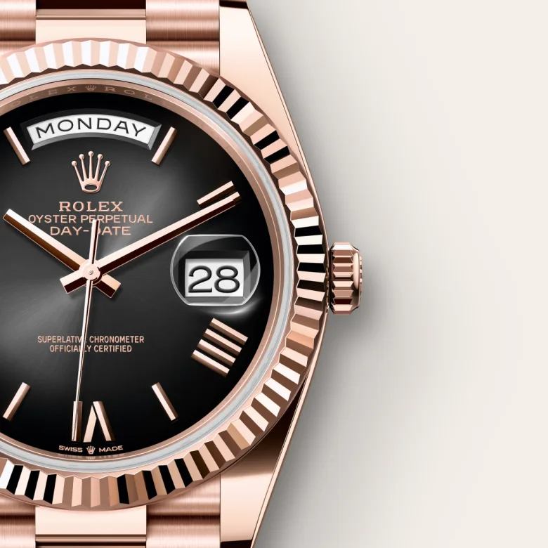 Rolex Day-Date in 18 ct Everose gold, M228235-0055 - Pendulum