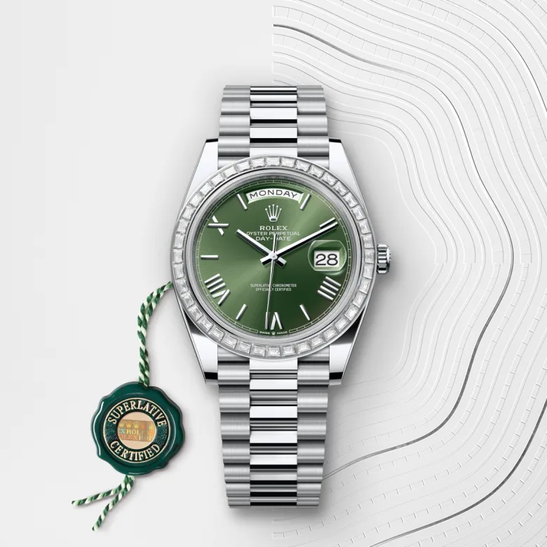 Rolex Day-Date in Platinum, M228396TBR-0020 - Pendulum