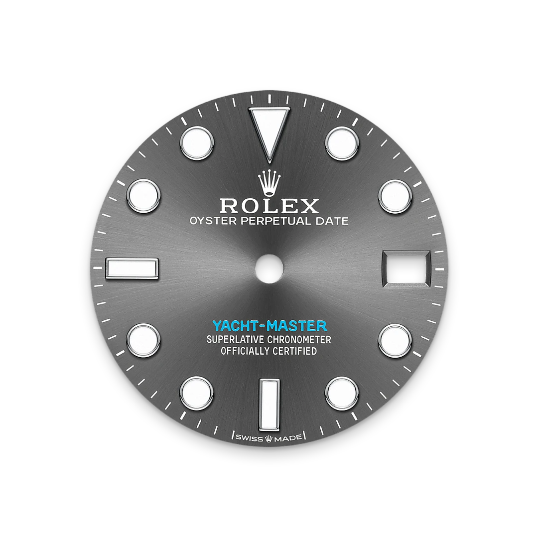 Rolex Yacht-Master in Rolesium - การผสมผสานระหว่าง Oystersteel และแพลทินัม, M268622-0002 - Pendulum Rolex Yacht-Master in Rolesium - การผสมผสานระหว่าง Oystersteel และแพลทินัม, M268622-0002 - Pendulum