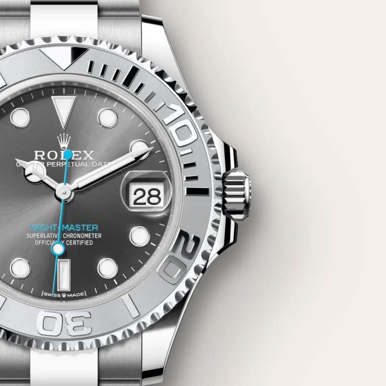 Rolex Yacht-Master in Rolesium - การผสมผสานระหว่าง Oystersteel และแพลทินัม, M268622-0002 - Pendulum