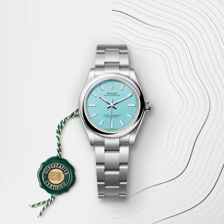 Rolex Oyster Perpetual in Oystersteel, M277200-0007 - Pendulum