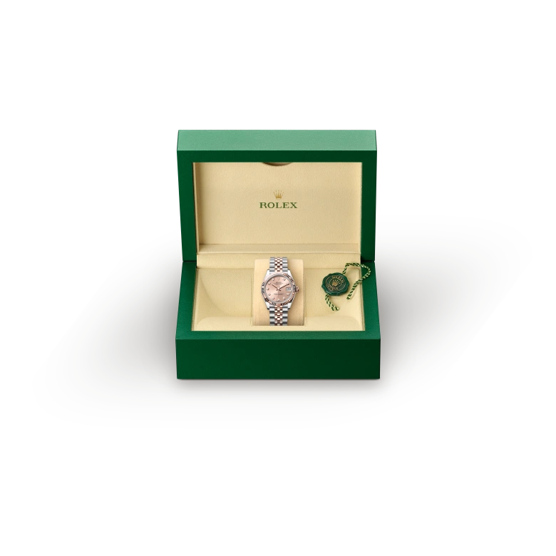 Rolex Datejust in Everose Rolesor - การผสมผสานระหว่าง Oystersteel และเอเวอร์โรสโกลด์, M278271-0024 - Pendulum