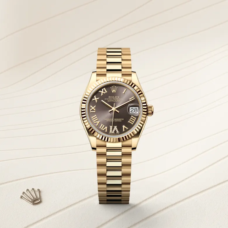 Rolex Datejust in 18 ct yellow gold, M278278-0032 - Pendulum