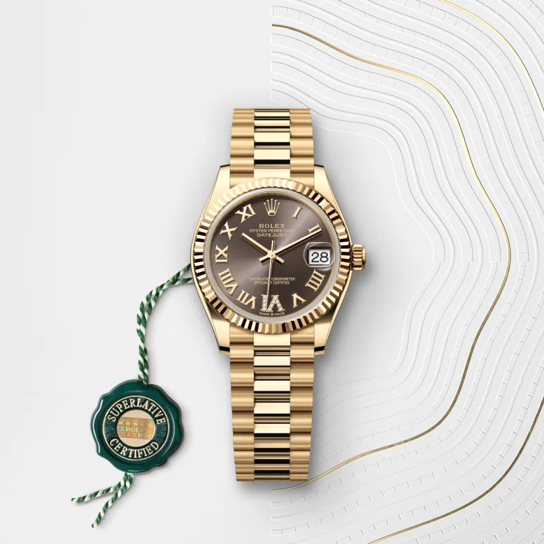 Rolex Datejust in 18 ct yellow gold, M278278-0032 - Pendulum