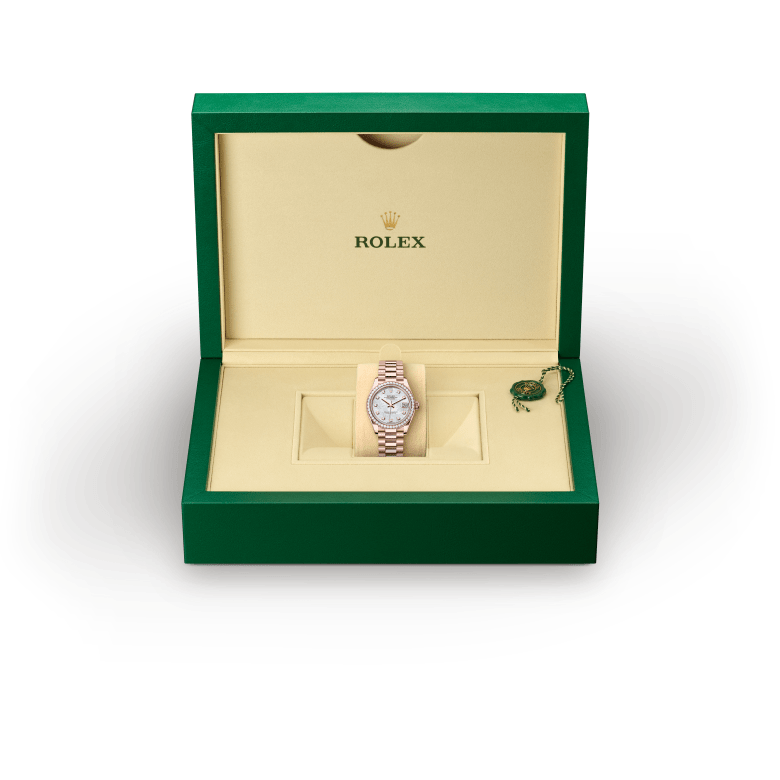 Rolex Datejust in Everose gold 18 กะรัต, M278285RBR-0005 - Pendulum